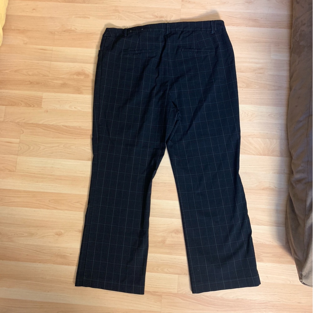 Reitmans The Iconic Plaid Straight Leg Pants Women’s Plus Size 20Petite - Picture 2 of 5